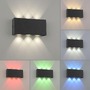 Nepřímé osvětlení - LD 16488-13 LED nástěnné svítidlo antracit Smarthome dálkový ovladač stmívatelné s aplikací Tuya RGB/2700-5000K - JUST LIGHT - foto 5