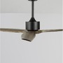 Ventilátory - NV 5231301 Stropní ventilátor VENTO tělo z oceli černá a dřevěné listy - NOVA LUCE - foto 5
