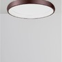 Kruhová - NV 8105612 Stropní svítidlo ALBI hnědý hliník a akryl LED 50W 230V 3000K IP20 stmívatelné - NOVA LUCE - foto 5