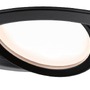 Koupelnová - P 93082 LED vestavné svítidlo Nova Plus Coin základní sada výklopné IP65 kruhové 93mm 30° Coin 3x6W 230V stmívatelné 2700K černá mat - PAULMANN - foto 5