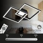 Hranatá - BRILO 3755-015 RGB CCT LED stropní svítidlo, 59,7 cm, 44 W, 4400 lm, černá - BRILO - foto 5