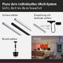 Svítidla - P 95684 URail závěs Smart Home Zigbee 3.0 Tyros RGBW 4,5W RGBW+ stmívatelné 230V černá mat - PAULMANN - foto 5