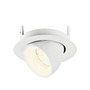 Kruhová - LA 1010072 NUMINOS® GIMBLE XS Stropní vestavné svítidlo, 4000 K, 20°, IP20, kulaté, bílé - BIG WHITE (SLV) - foto 5