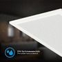 Hranatá - BRILO 7667016 Simple svítidlo LED panel 100x25 cm - 22W, 2300lm, neutrální bílá, IP44, bílé - BRILO - foto 5