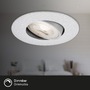 Kruhová - BRI 7048-034 3ks sada LED vestavné svítidlo, pr. 9 cm, nastavitelné, 5 W, matný chrom - BRILONER - foto 5