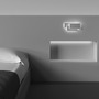 Nepřímé osvětlení - M C804WL-L12W Nástěnné svítidlo Trame 3000K 12W teplá bílá 400lm bílý kov/sklo designové - MAYTONI - foto 5