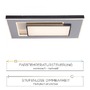 Hranatá - PN 6125-18 Paul Neuhaus, Q-ALTA, LED stropní svítidlo, stmívatelné, Smart Home ZigBee 2700-5000K - PAUL NEUHAUS - foto 5