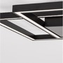 Hranatá - NV 9500822 Stropní svítidlo BILBAO matný černý hliník a akryl LED 25W 230V 3000K IP20 - NOVA LUCE - foto 5