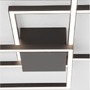 Hranatá - NV 9500832 Stropní svítidlo BILBAO matný černý hliník a akryl LED 42W 230V 3000K IP20 stmívatelné - NOVA LUCE - foto 5