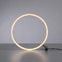 Stolní lampy dekorační - LD 15390-95 RITUS LED stolní lampa hliník, kruhová, pr.30cm, dotykový stmívač, Switchmo, teplá bílá 3000K - LEUCHTEN DIREKT / JUST LIGHT - foto 5