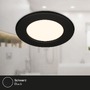 Kruhová - BRI 7049015 LED vestavné svítidlo, 11,5 cm, 6W, 600lm, černá - BRILONER - foto 5