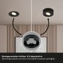 Bodová - BRI 7991015 LED vestavné / přisazené bodové svítidlo – pr.90mm, 5W, 230V, teplá bílá, nastavitelné, černé - BRILONER - foto 5