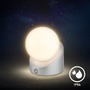 Stolní lampy dekorační - BRILO 7561014 Sora Mini LED stolní lampička bezdrátová IP54, stmívatelné, dotykový vypínač, matný chrom - BRILO - foto 5