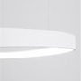 Kruhová - NV 9053551 Závěsné svítidlo ESTEVA bílý hliník a akryl LED 48W 230V 3000K IP20 stmívatelné - NOVA LUCE - foto 5