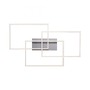Hranatá - LD 14150-55 IVEN LED stropní svítidlo v barvě oceli v moderním designu a nastavitelou barvou světla 2700-5000K - LEUCHTEN DIREKT / JUST LIGHT - foto 5