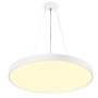 Kruhová - LA 1007326 MEDO® 90 stropní nástavbové svítidlo, kulaté, 2700/3000/4000K, 79W, fáze, 110°, bílá - BIG WHITE (SLV) - foto 5