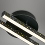 Dekorativní - BRILO 3717-025 LED nástěnné a stropní svítidlo, 135 cm, 24 W, 1400 lm, černá - BRILO - foto 5