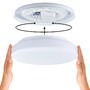 Kruhová - P 75408 LED stropní svítidlo Luiana IP44 3000 - 5700K 230V 16,5W bílá - PAULMANN - foto 5