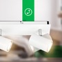 Bodová - BRILO 2840036 Isil A LED stropní bodové svítidlo, energetická třída A, 3-ramenné, 50.000h životnost, nastavitelné, bílé - BRILO - foto 5