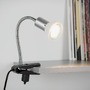 Stolní lampy s klipem - BRI 2989016P Flexibilní svítidlo se svorkou 34 cm 1xGU10 3W 250lm titan-bílé (starý kód: BRI 2989-016P) - BRILONER - foto 5