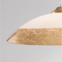 Polokoule - NV 9112141 Závěsné svítidlo BENITO bílá a zlatá ozdobné sklo E27 1x12W 230V IP20 bez žárovky - NOVA LUCE - foto 5