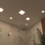 Koupelnová - P 92396 LED vestavné svítidlo Veluna VariFit IP44 hranaté 75x75mm 4,5W 4.000K satén - PAULMANN - foto 5