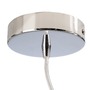 Subtilní - IMPR 342114X VÝPRODEJ VZORKU - Deko-Light závěsné svítidlo Baa 230V G9 1x max. 28W stříbrná - foto 5