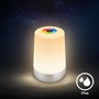Stolní lampy dekorační - BRILO 7554014 Nubsi stolní lampička - 2,8W, 280lm, nabíjecí, LED, stmívatelné, RGB+W, matný chrom - BRILO - foto 5