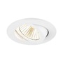 Kruhová - LA 1007433 NEW TRIA® UNIVERSAL 68 stropní vestavné svítidlo, 2500/3000/4000K, 38°, IP 20, kulaté, bílá - BIG WHITE (SLV) - foto 5