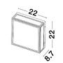 Nástěnná - NV 9197702 Venkovní nástěnné svítidlo SORREN antracitový hliník a čiré sklo E27 2x12W 220-240V bez žárovky IP65 - NOVA LUCE - foto 5