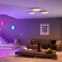 Kruhová - P 79897 LED Panel Smart Home Zigbee Velora kruhové 400mm RGBW bílá stmívatelné - PAULMANN - foto 5