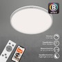Kruhová - BRILO 3065-014 LED CCT Smart stropní svítidlo pr. 49 cm 42W 4500lm chrom - BRILO - foto 5