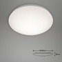 Kruhová - BRILO 3324016 LED stropní svítidlo, pr. 28 cm, 12 W, bílé (starý kód: BRILO 3324-016) - BRILO - foto 5