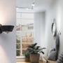 Nepřímé osvětlení - P 79769 LED nástěnné svítidlo Sabik IP44 1x9W černá bez zdroje světla - PAULMANN - foto 5