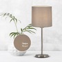 Stolní lampy dekorační - BRILO 7002011 Stolní lampa, max. 25 W, 38,5 cm, taupe (starý kód: BRILO 7002-011) - BRILO - foto 5