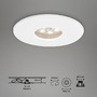Kruhová - BRI 7240036 3ks sada LED vestavné svítidlo, pr. 4,5 , 1,8 W, bílé (starý kód: BRI 7240-036) - BRILONER - foto 5