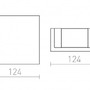 Sádrová - RED R10466 JACK LED nástěnná sádrová 230V/500mA 2x2W 3000K - RED - DESIGN RENDL - foto 5