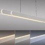 Podélná - PN 2577-95 LED závěsné svítidlo ADRIANA hliník nastavitelná výška CCT 2700-5000K - PAUL NEUHAUS - foto 5