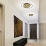 Downlight - PN 8381-18 Q-AMIRA LED stropní svítidlo v černé mosazi s nastavitelnou barvou světla a dálkovým ovládáním Smart Home ZigBee 2700-5000K - PAUL NEUHAUS - foto 5