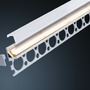 Al profily rohové - P 78411 LumiTiles LED Strip Profil Frame 1m hliník eloxovaný/satén - PAULMANN - foto 5