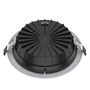 Koupelnová - SLC SLC1526 Vestavné LED svítidlo Shift pr.200-210 mm bílé 2400lm 3000/4000K Ra80 bez driveru IP54/IP40 UGR19 - TLG - foto 5