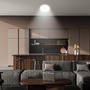 Kruhová - BRILO 3860416 Slim Case stropní svítidlo pr.19 cm - 12W, 1400lm, neutrální bílá, LED, bílé - BRILO - foto 5