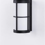 Nástěnná - NV 9002851 Venkovní nástěnné svítidlo STONE černý hliník a akryl E27 1x12W 220-240V IP54 bez žárovky - NOVA LUCE - foto 5