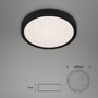 Kruhová - BRILO 3048-015 LED stropní svítidlo pr. 28 cm 18W 2000lm černá - BRILO - foto 5