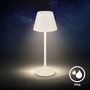 Stolní lampy dekorační - BRILO 7653016 Kiki Nano stolní lampička - 1,5W, 130lm, nabíjecí, LED, stmívatelné, teplá bílá, bílá - BRILO - foto 5