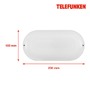 Nástěnná - TF 205206TF TELEFUNKEN LED skříňkové svítidlo 20 cm 15W 1500lm bílé - BRILONER - foto 5