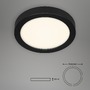 Kruhová - BRI 3465415 LED stropní svítidlo, pr. 22,5 cm, 16,5 W, černá (starý kód: BRI 3465-415) - BRILONER - foto 5