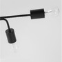 Dekorativní - NV 9156306 Stropní svítidlo GRANSO černý kov E27 6x12W 230V IP20 bez žárovky - NOVA LUCE - foto 5