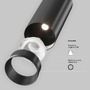 Svítidla - M TR021-1-12B4K-W-B Svítidlo pro kolejnicový systém Focus LED 4000K 12W studená bílá černý hliník směrové světlo Unity - MAYTONI - foto 5