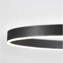 Kruhová - NV 9190848 Závěsné svítidlo MOTIF černý hliník a akryl LED 48W 230V 3000K IP20 stmívatelné - NOVA LUCE - foto 5